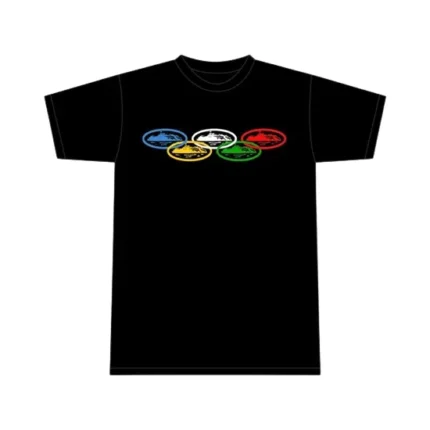 Camiseta Corteiz Alcatraz Olympic Negra